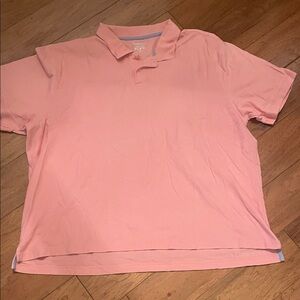 Saddlebred Men’s Big & Tall Pink Polo Shirt